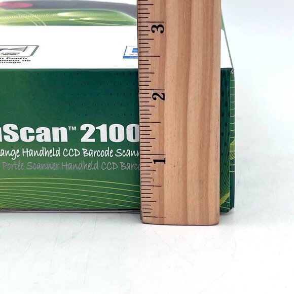 Adesso NuScan 2100 Long Range Handheld CCD Barcode Scanner Windows Mac USB Cable - Picture 13 of 16